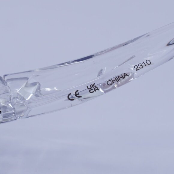 NIKE WINDTRACK RUN E EV24004 900 Sunglasses Transparent Geometric Frame - Picture 7 of 10